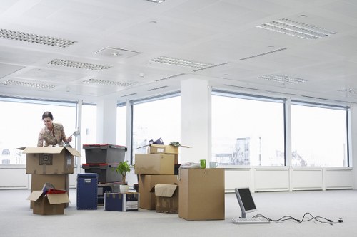 Business storage unit in Finsbury with organized inventory
