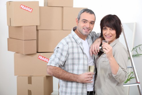 Mobile self storage for flats, offices, and businesses in Finsbury